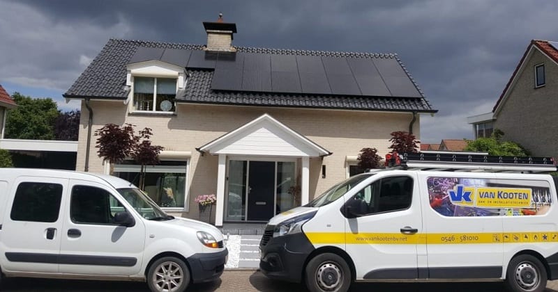 Zonnepanelen op woning - Van Kooten